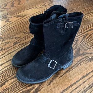 NEW Paul Green Distressed Suede Boots
